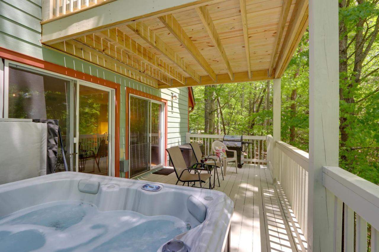 Villa Blue Ridge Getaway With Hot Tub And Seasonal View! Exterior foto